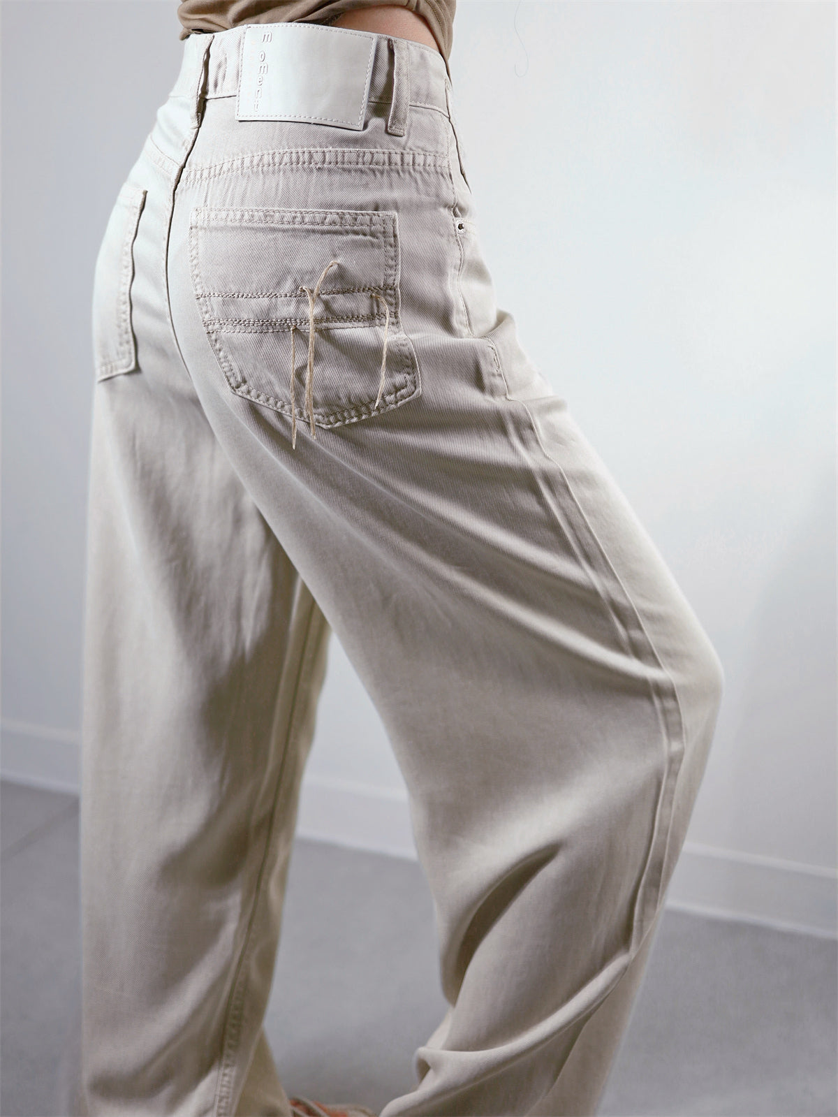 (48H出貨) 100%天絲夏季冰爽感闊腿牛仔褲-2色