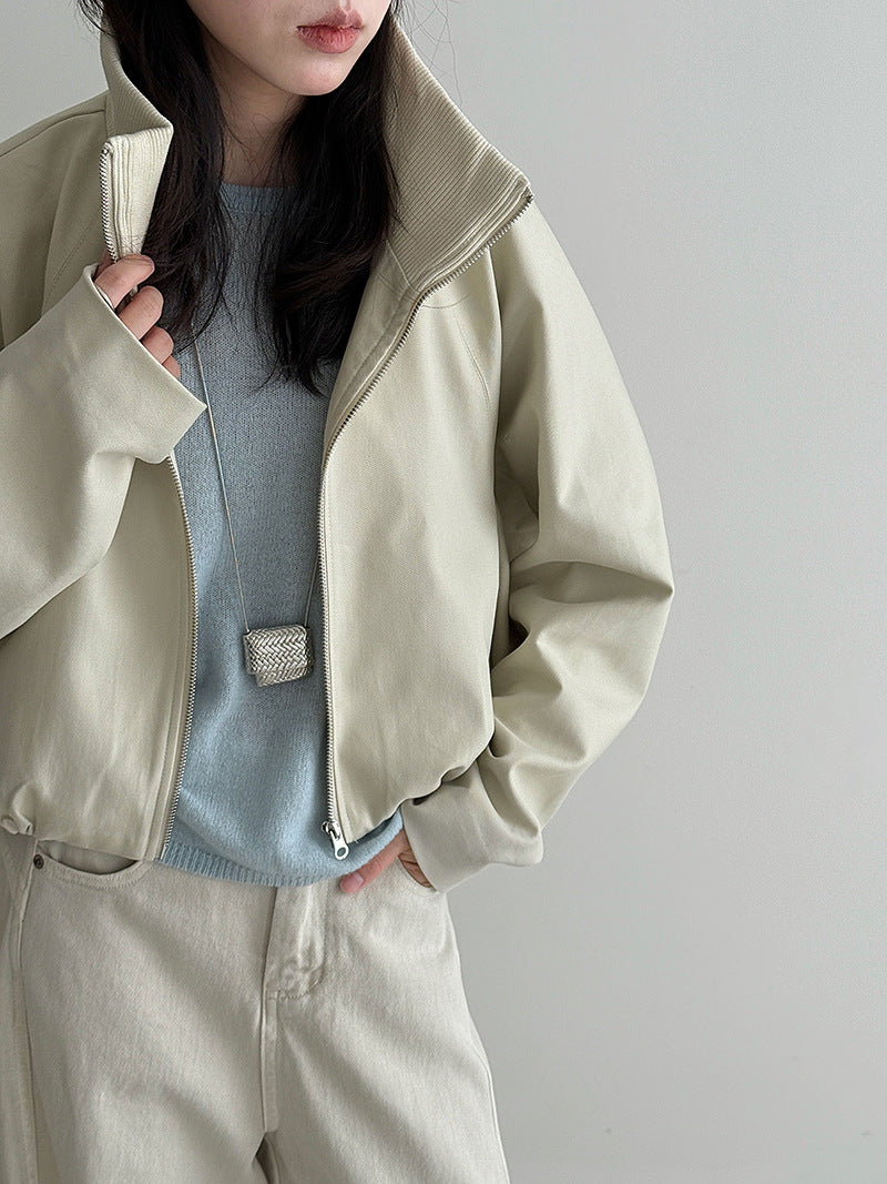 (48H出貨)韓系高級感百搭修身顯瘦羊毛針織打底衫-3色