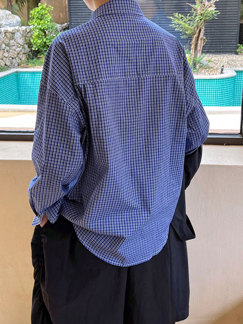 氣質格子冷淡系高級感襯衫