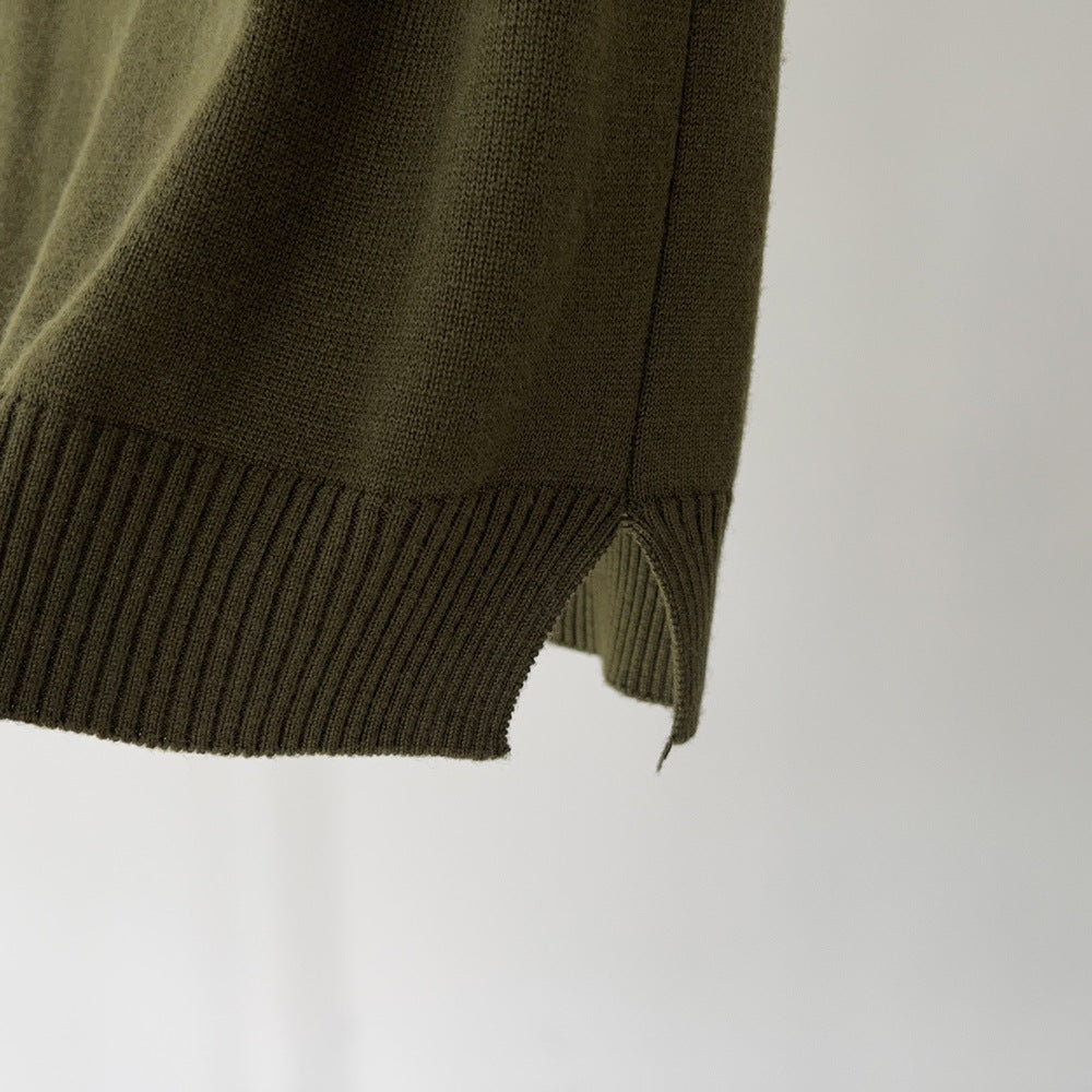 堆堆領慵懶風無袖針織背心-5色