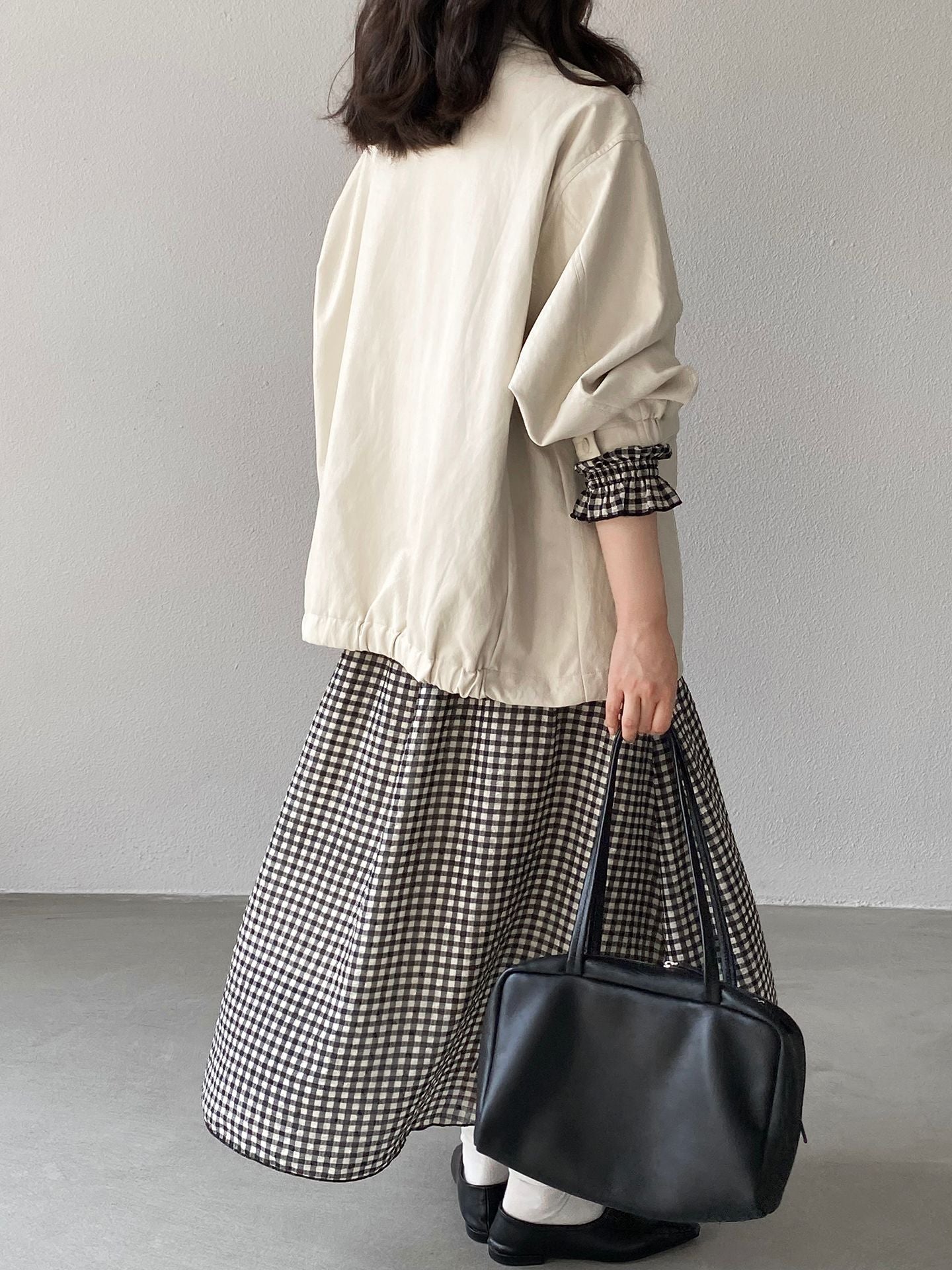 復古蛋白皮設計感短款PU皮衣夾克外套-2色