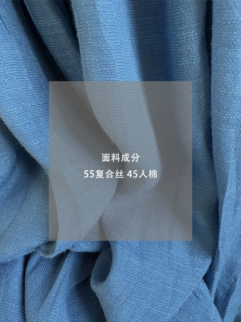 韓系慵懶渡假風簡約高腰顯瘦半身裙+皮帶-2色