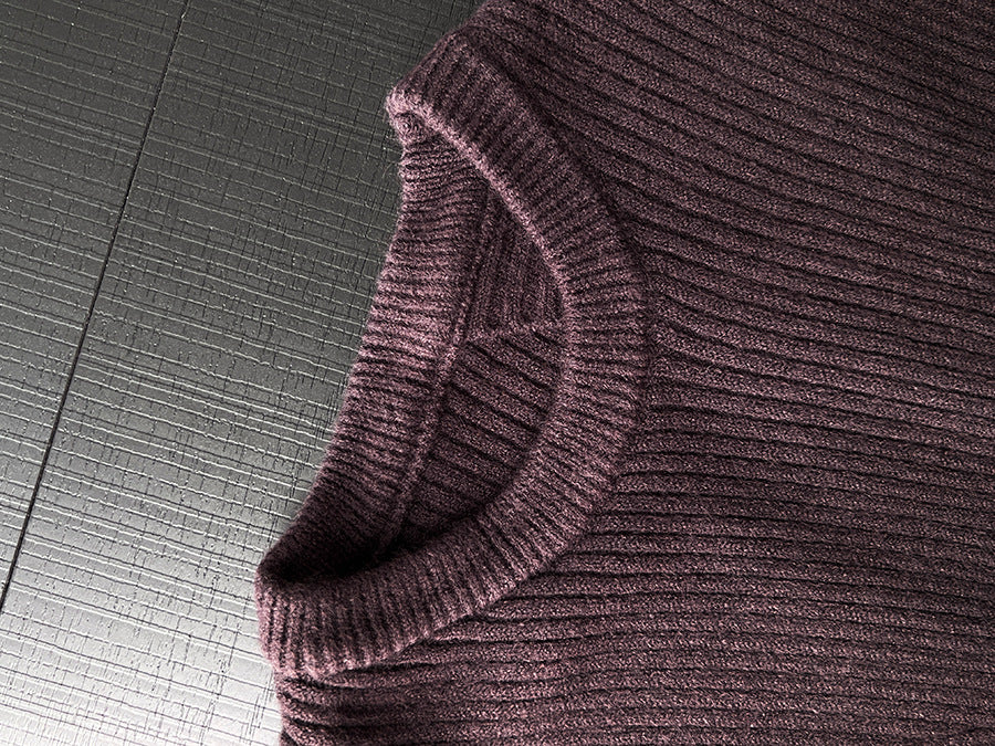 韓版不規則疊穿百搭款針織馬甲上衣-3色