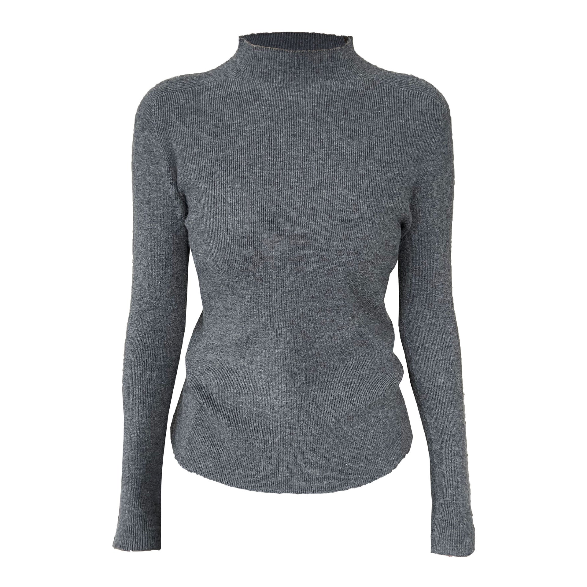 羊毛半高領無縫修身顯瘦內搭打底衫-8色