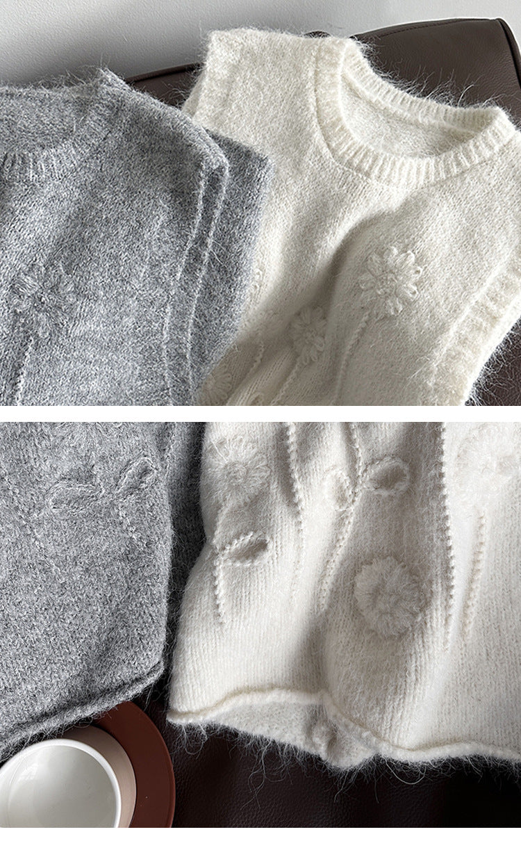 韓系寬鬆疊穿顯瘦針織馬甲背心-2色