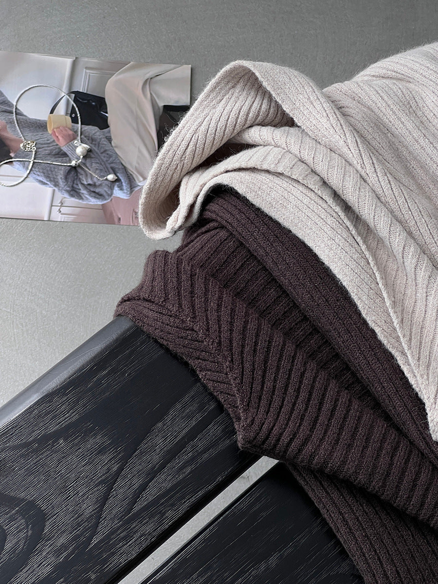 韓版不規則疊穿百搭款針織馬甲上衣-3色