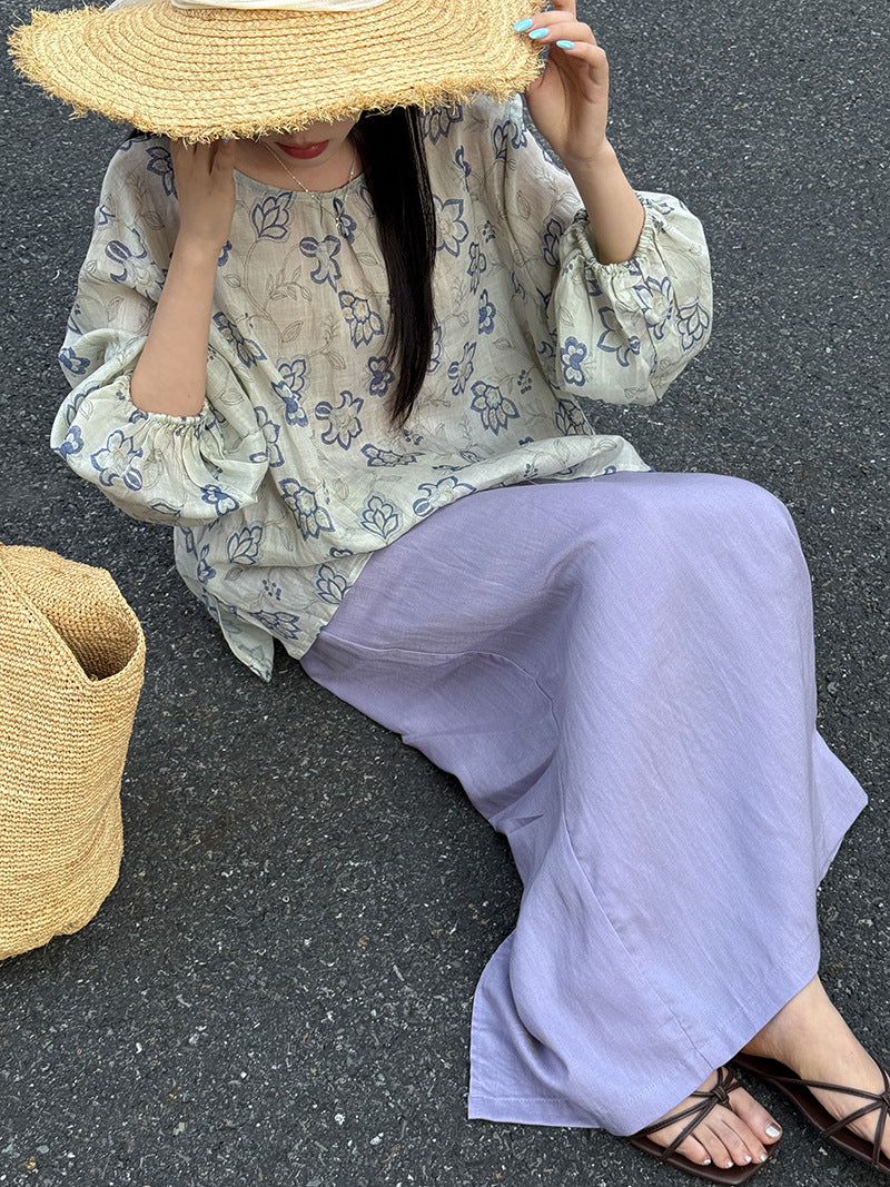 韓系素色無內裡半身裙-6色