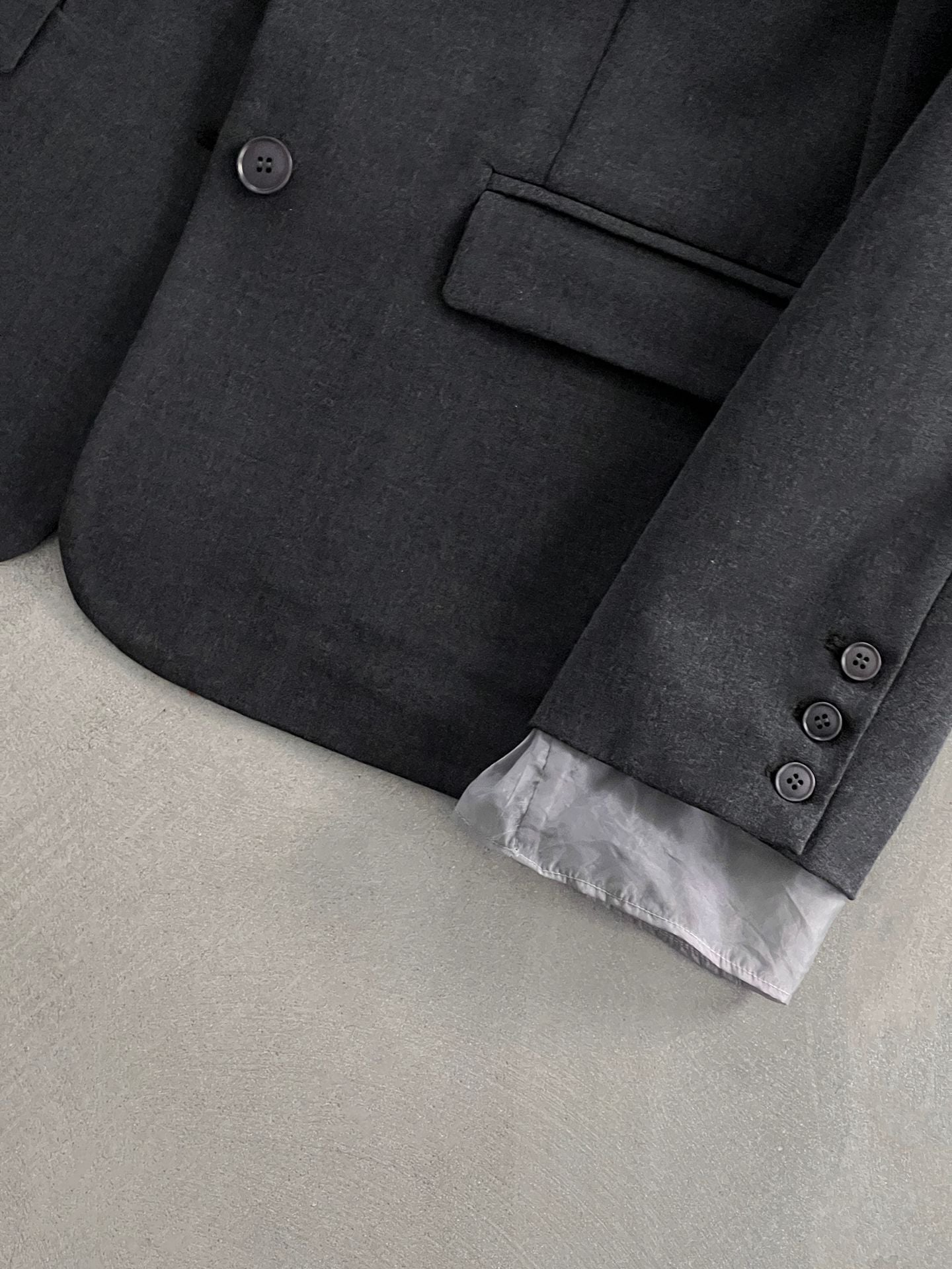 質感氣質拼接網紗寬鬆休閒小西裝外套