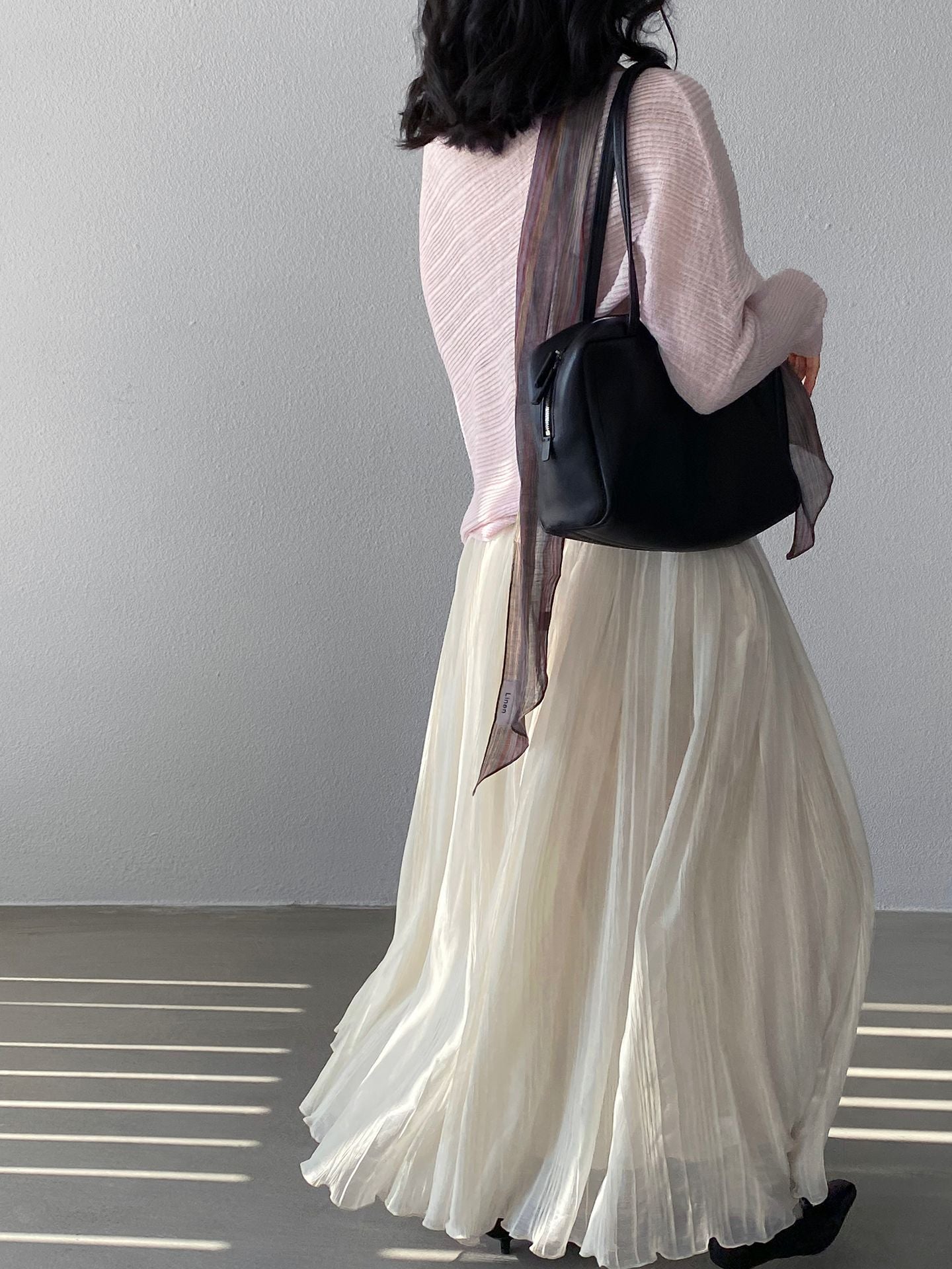 韓系氛圍感慵懶不規則蝙蝠袖針織衫-7色