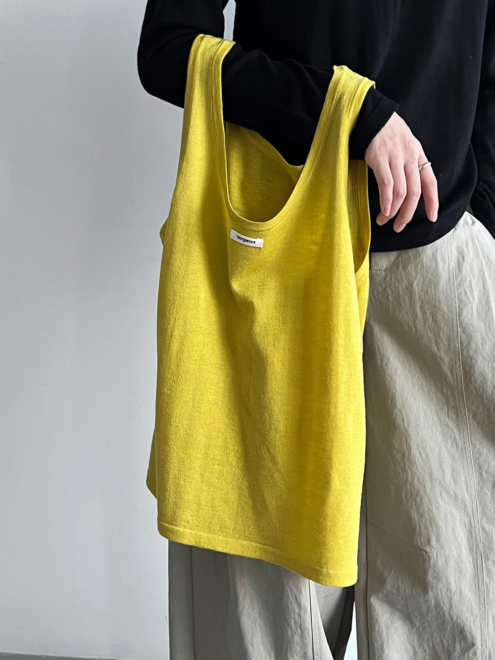 韓系簡約百搭針織工字背心-6色