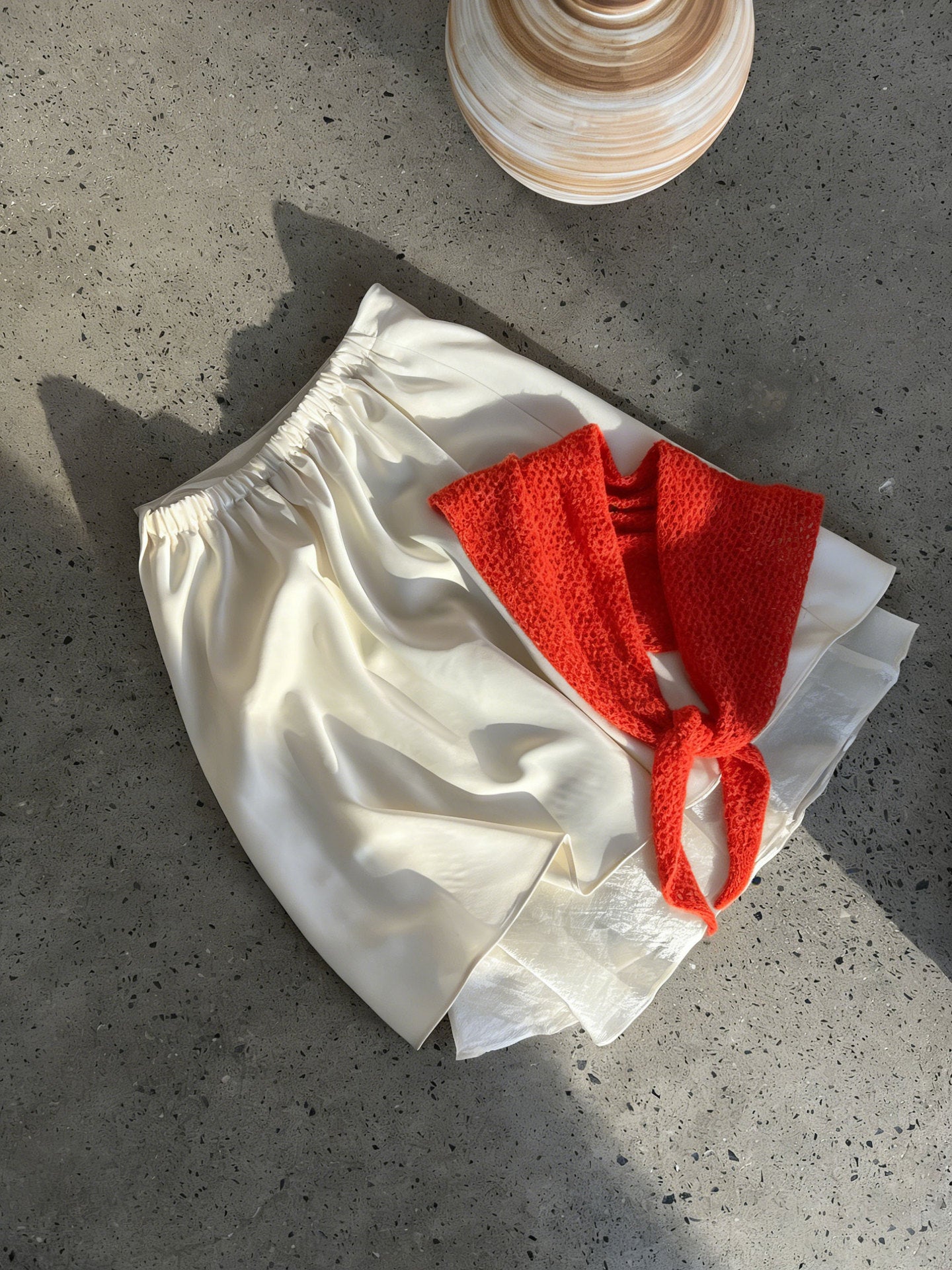 輕奢慵懶軟糯羊毛針織衫+披肩-兩件式套裝-5色