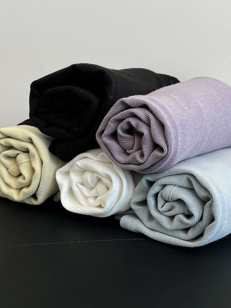 基礎純色簡約正肩百搭修身打底衫T恤-5色