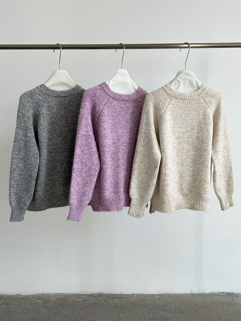 韓系立體手工花朵刺繡針織開衫外套-3色