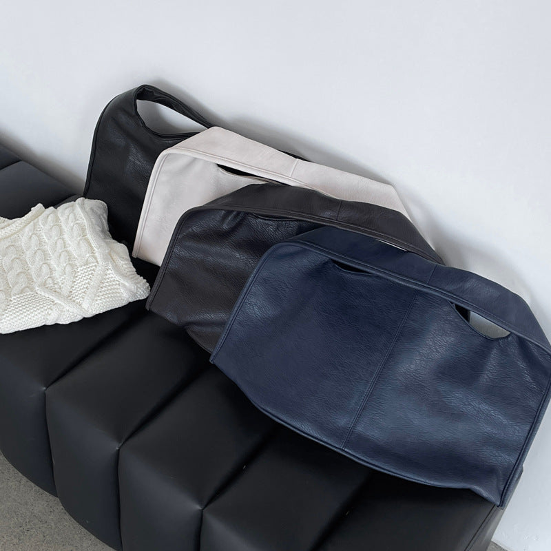 極簡風柔軟腋下包-4色