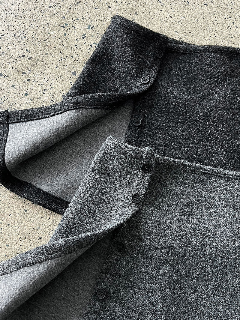 韓版時髦鬆弛顯瘦喇叭屁簾褲-2色